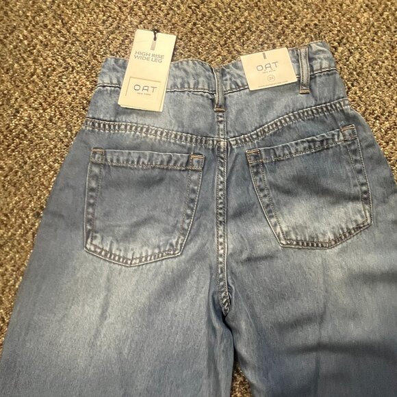 OAT High Rise Wide Leg Jeans - Picture 6 of 6